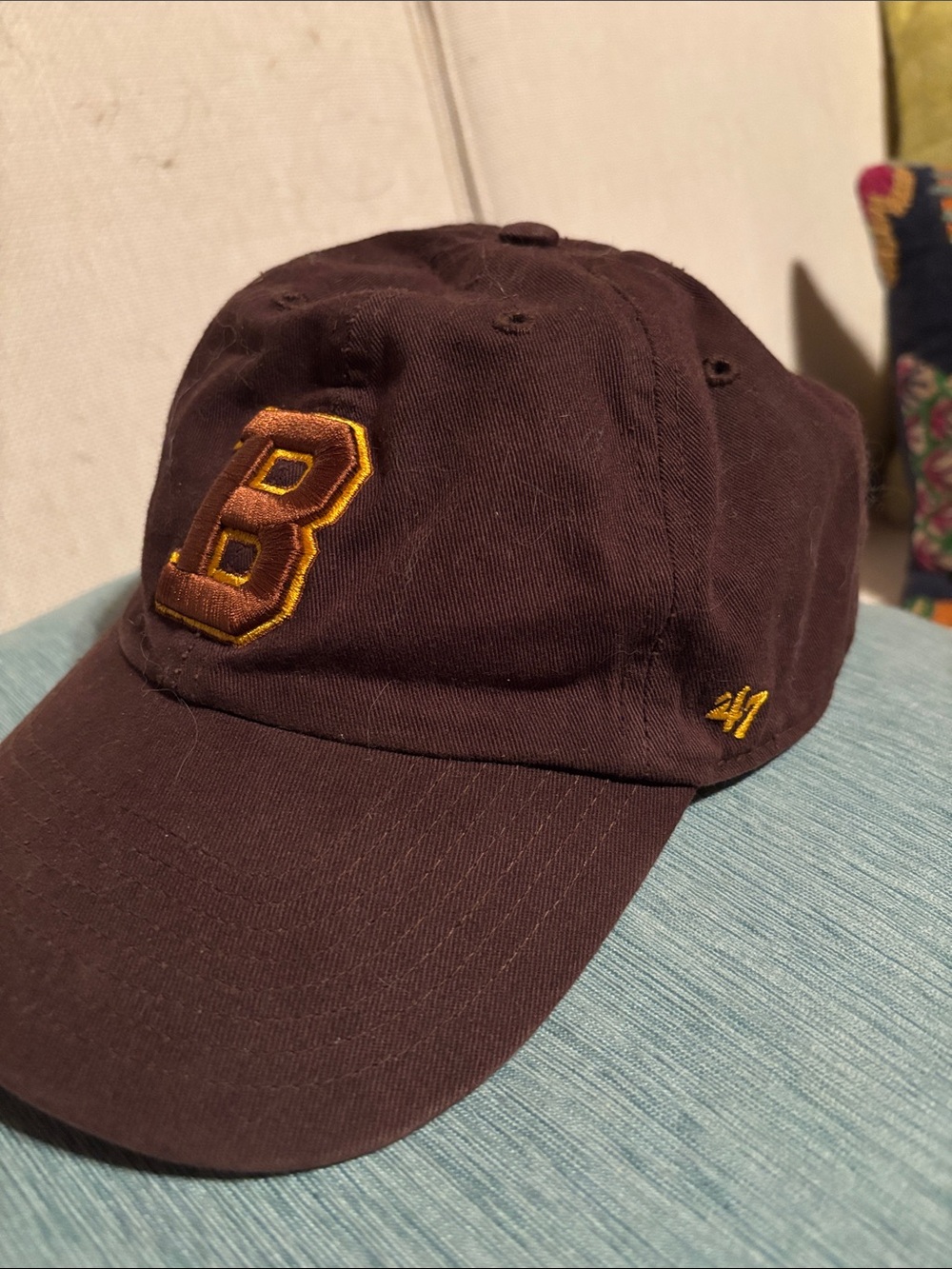 Brown Boston Bruins Hat '47 Brand